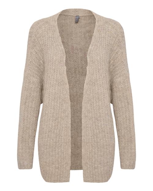 CULTURE Cardigan 'Brava'  beige-meleret