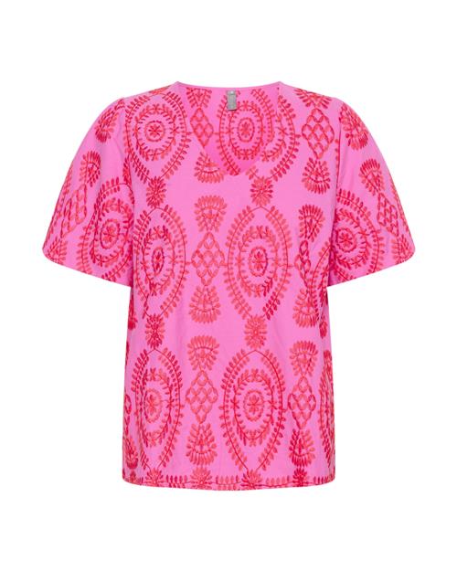 Se CULTURE Bluse 'Tia'  pink / fuchsia ved About You