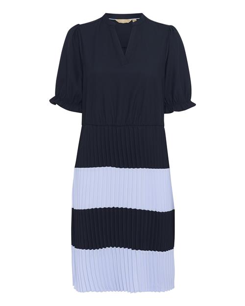 CULTURE Blusekjole 'Betty'  navy / lyseblå