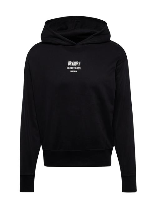 Se DRYKORN Sweatshirt 'Bradlin'  sort / hvid ved About You