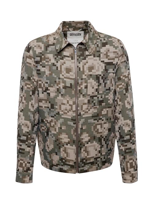 DRYKORN Overgangsjakke 'JERSON'  beige / brun / khaki / mørkegrøn