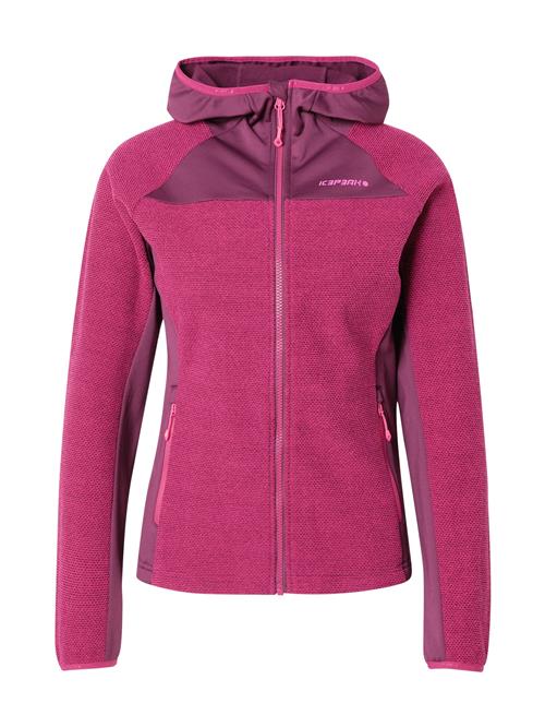 ICEPEAK Funktionsfleecejakke 'BRADGATE'  pink / mørk pink