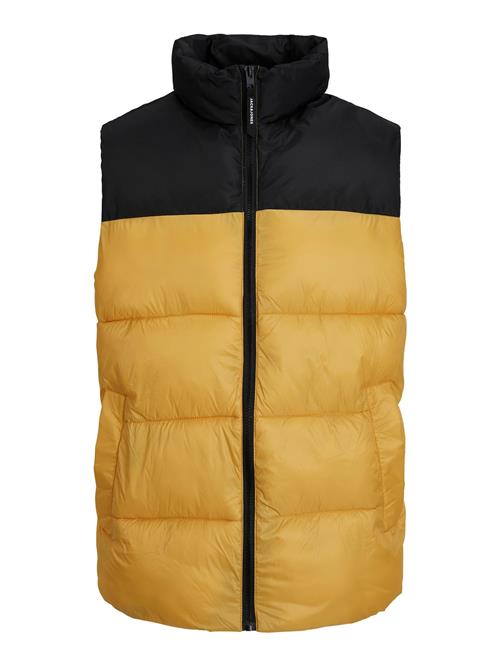 JACK & JONES Vest 'Toby'  honning / sort