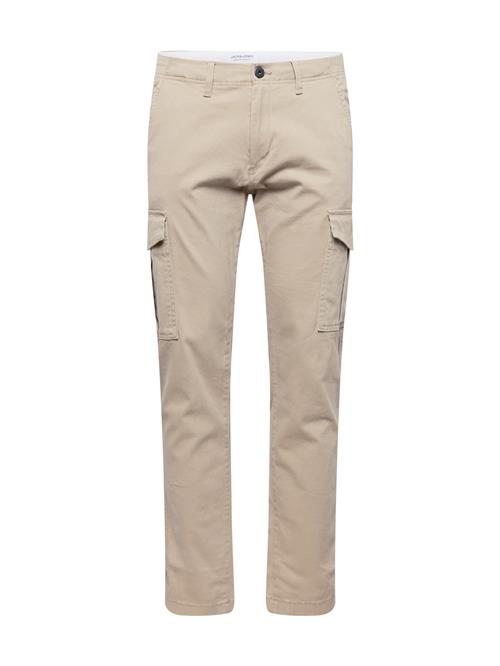 JACK & JONES Cargobukser 'JJIMarco JJJoe'  lysebeige