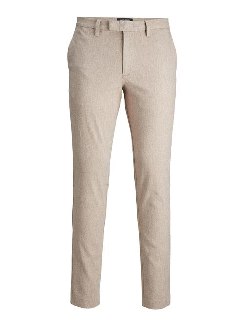 Se JACK & JONES Lærredsbukser 'MARCO'  mørkebeige ved About You