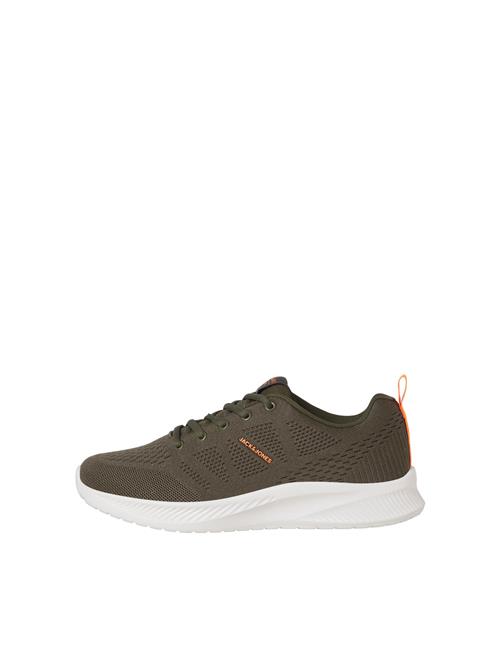 Se JACK & JONES Sneaker low 'Croxley'  oliven / orange ved About You