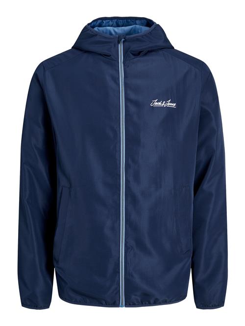 JACK & JONES Overgangsjakke 'Oliver'  navy / hvid