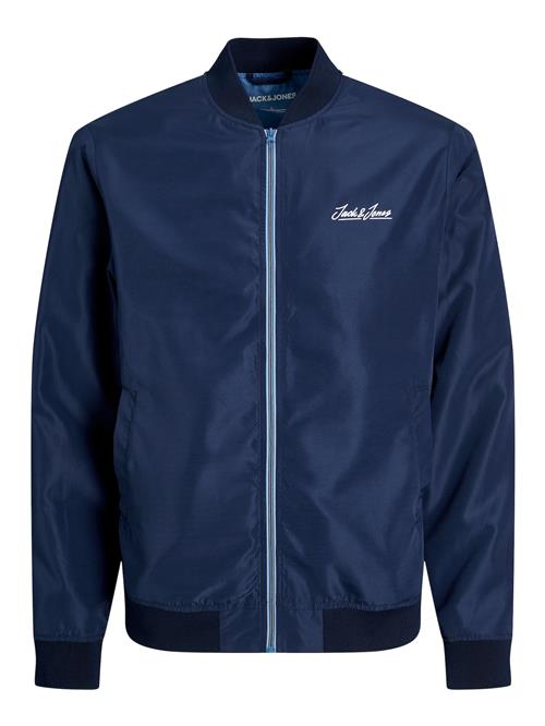 JACK & JONES Overgangsjakke 'Oliver'  navy / hvid