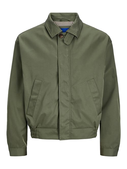 JACK & JONES Overgangsjakke 'Santorini Harrington'  khaki