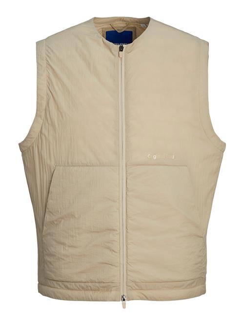 JACK & JONES Vest 'JJVesterbro'  beige