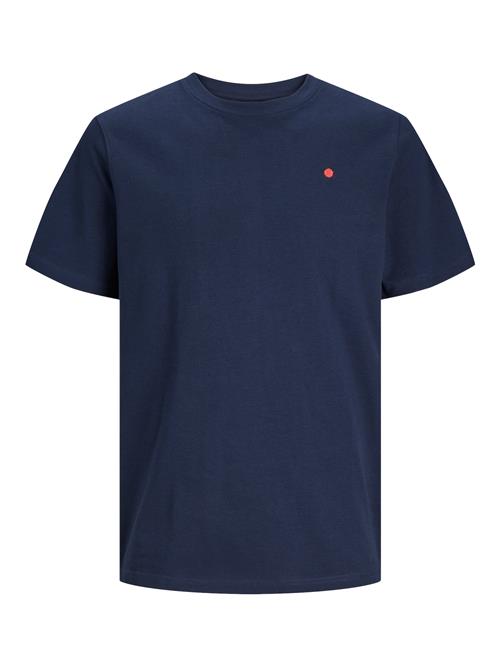 Se JACK & JONES Bluser & t-shirts 'Road'  navy / lys rød ved About You