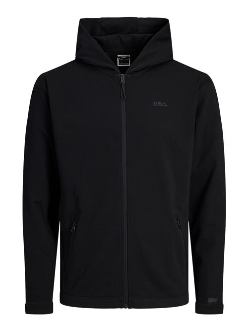 JACK & JONES Sweatjakke  antracit / sort