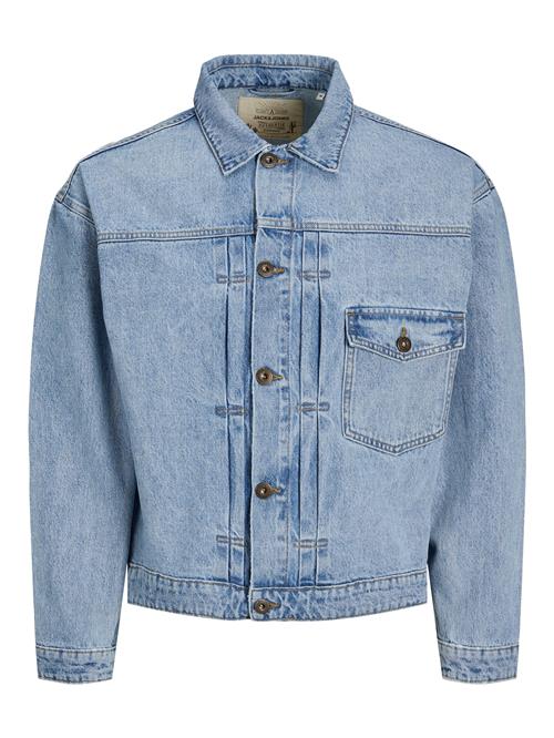 Se JACK & JONES Overgangsjakke 'BRENT'  blue denim ved About You