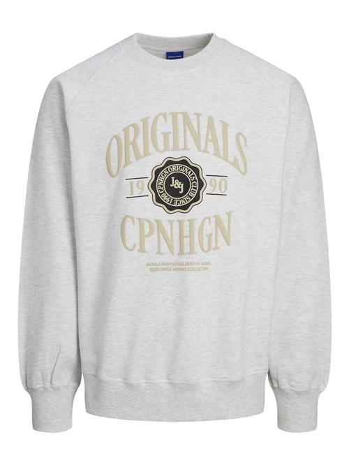 JACK & JONES Sweatshirt  guld / grå / sort