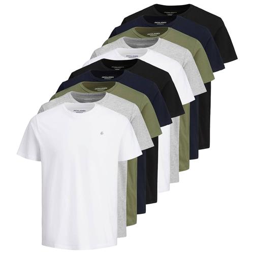 JACK & JONES Bluser & t-shirts  marin / grå-meleret / oliven / sort / hvid