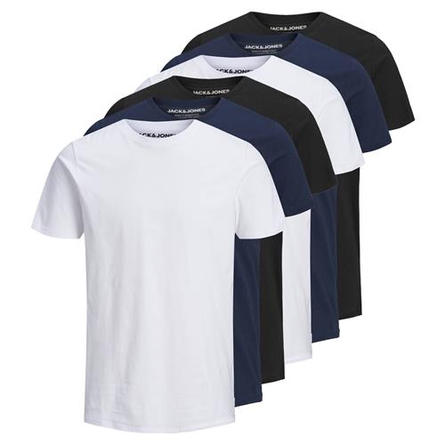 Se JACK & JONES Bluser & t-shirts  marin / sort / hvid ved About You