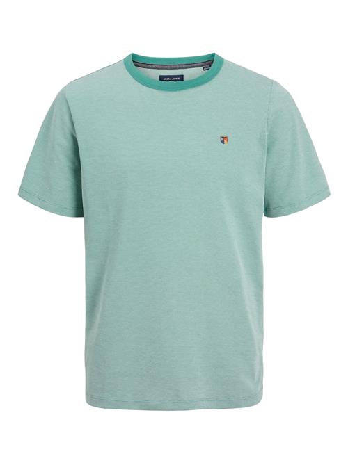 JACK & JONES Bluser & t-shirts 'BLUWIN'  brun / gul / pastelgrøn