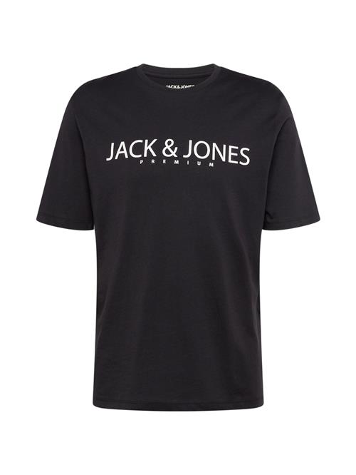 JACK & JONES Bluser & t-shirts 'Bla Jack'  sort / hvid