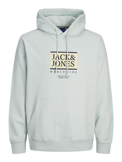 Se JACK & JONES Sweatshirt  pastelblå / pastelgul / sort ved About You