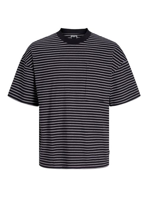 Se JACK & JONES Bluser & t-shirts 'JCOTanical'  sort / hvid ved About You