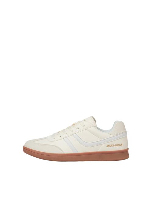 Se JACK & JONES Sneaker low 'ZOLA'  lysebeige / hvid ved About You