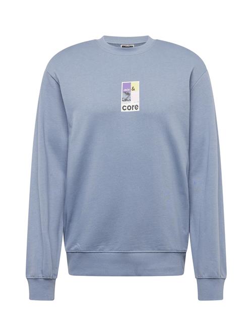 JACK & JONES Sweatshirt  lyseblå / lysegul / mørkelilla / hvid