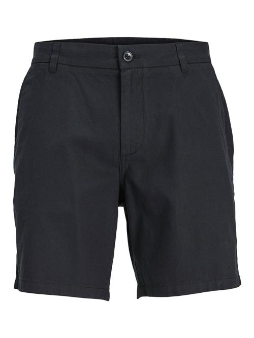 JACK & JONES Lærredsbukser 'JJAce Summer'  sort