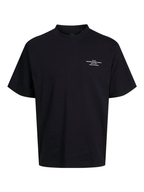 JACK & JONES Bluser & t-shirts 'Blachad'  sort / hvid