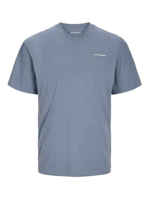 JACK & JONES Bluser & t-shirts 'JCOOUTDOOR'  røgblå / natblå / sort / hvid