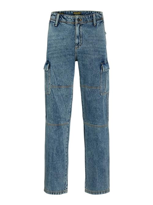 JACK & JONES Cargojeans 'Eddie Wade'  blue denim