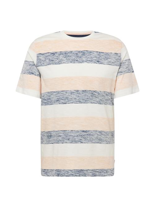 JACK & JONES Bluser & t-shirts 'Coast'  dueblå / abrikos / hvid