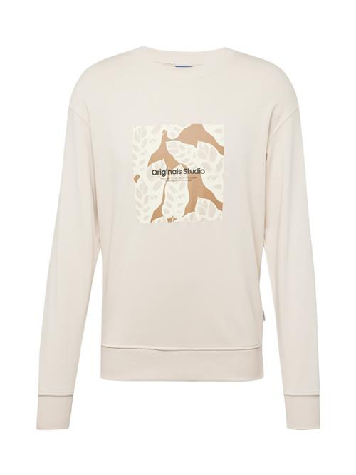 Se JACK & JONES Sweatshirt 'JORSEQUOIA'  beige / brun / sort ved About You