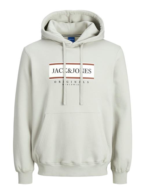 Se JACK & JONES Sweatshirt 'JORFREDERIKSBERG'  brun / lysegrå / sort / hvid ved About You