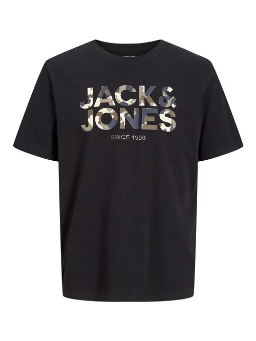 JACK & JONES Bluser & t-shirts  blandingsfarvet / sort