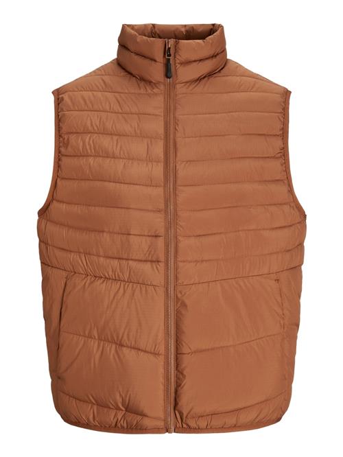 JACK & JONES Vest 'JJEState'  cognac