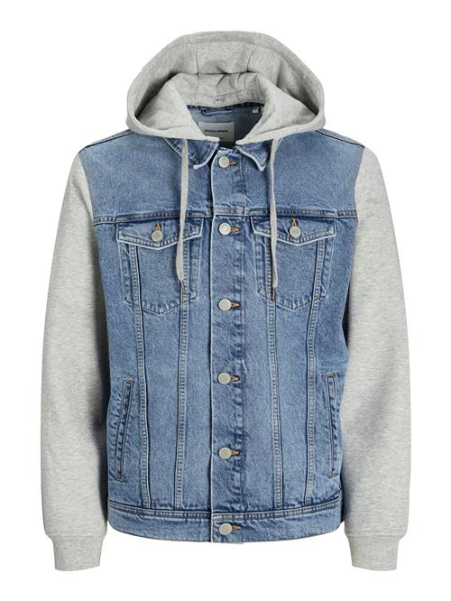 JACK & JONES Overgangsjakke 'JJIJEAN'  blue denim / grå-meleret