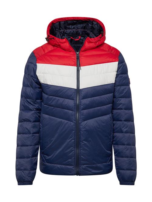 JACK & JONES Overgangsjakke 'JJESPRINT'  navy / rød / hvid