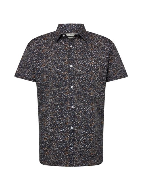 JACK & JONES Skjorte 'JPRBLASUMMER'  navy / brun