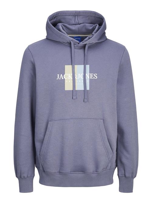 Se JACK & JONES Sweatshirt  beige / blå / hvid ved About You