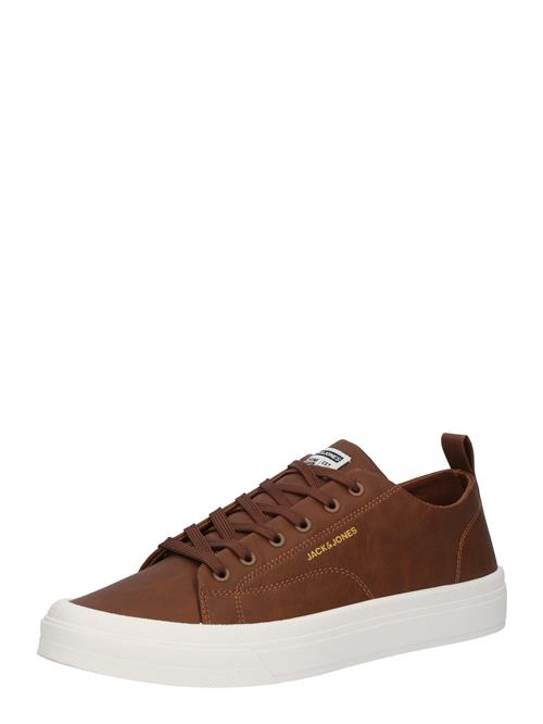 JACK & JONES Sneaker low 'JFWBayswater'  brun / orange