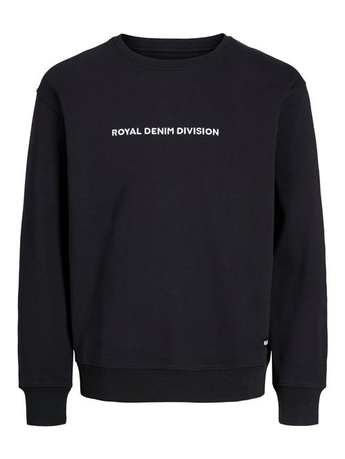 JACK & JONES Sweatshirt 'RDDRyder'  sort / hvid