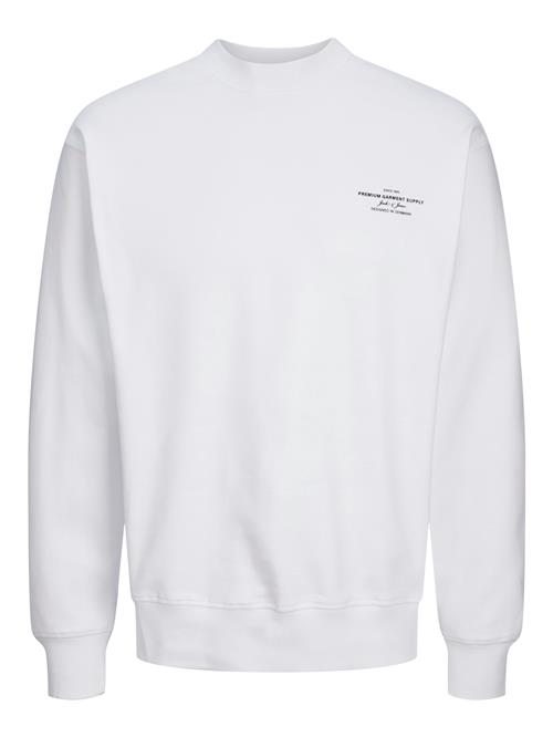 JACK & JONES Sweatshirt 'JPRCcchad'  sort / hvid