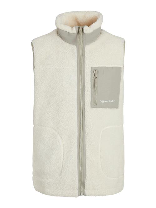 JACK & JONES Vest 'JORVesterbro'  greige / offwhite