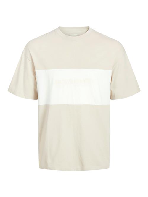 JACK & JONES Bluser & t-shirts 'JJELegacy'  kit / naturhvid