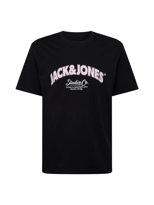 JACK & JONES Bluser & t-shirts 'JORBRONX'  pastellilla / sort