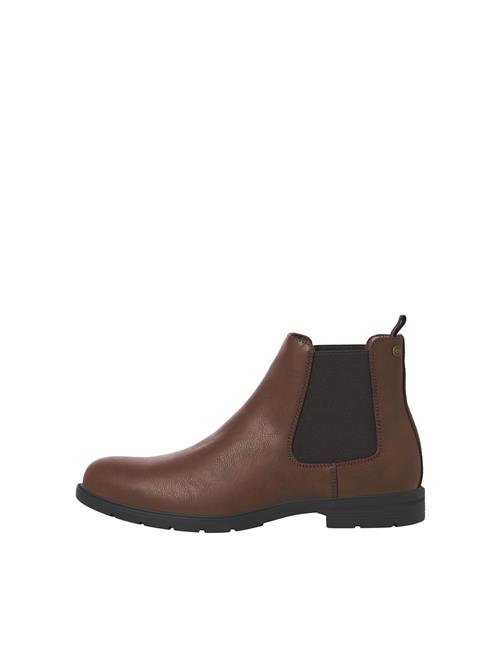 JACK & JONES Chelsea Boots  brun / sort