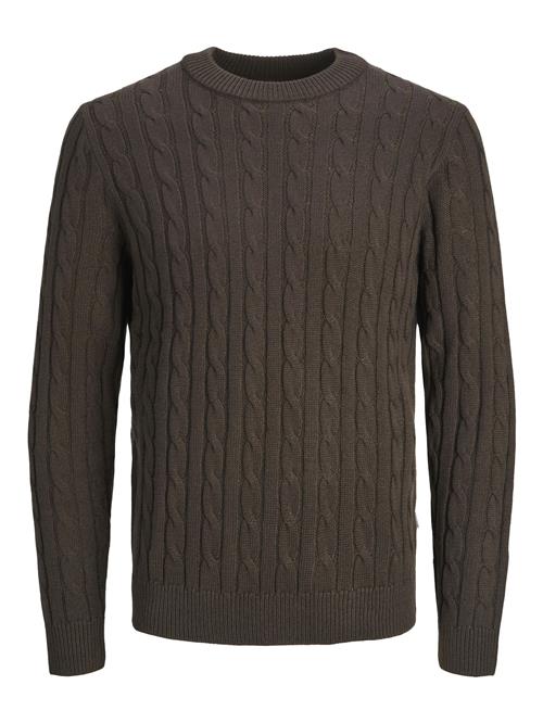 JACK & JONES Pullover  mørkebrun