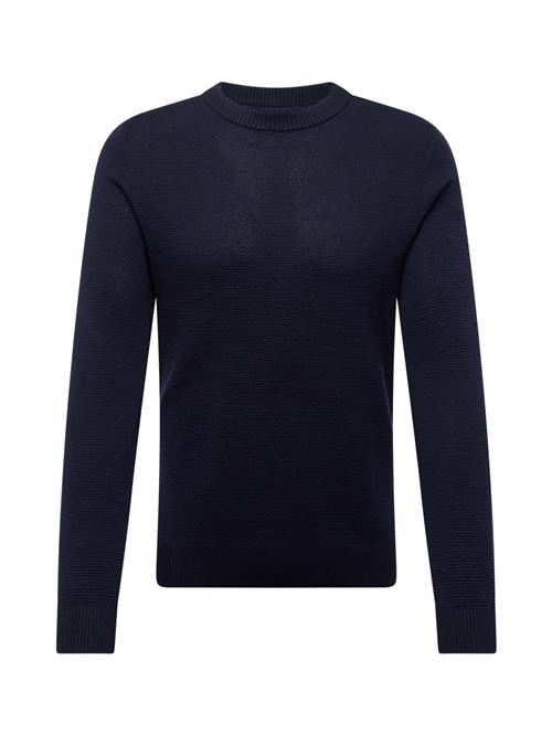 JACK & JONES Pullover 'JJEGlobe'  mørkeblå