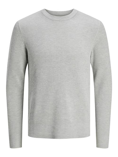 JACK & JONES Pullover 'JJEPerfect'  lysegrå