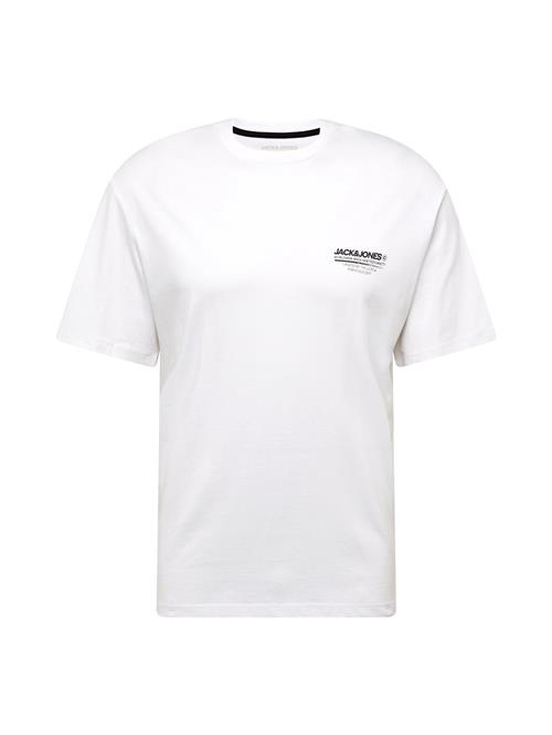 JACK & JONES Bluser & t-shirts 'JJOLIVE'  sort / hvid